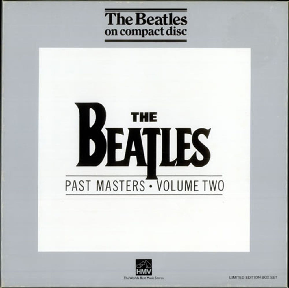 The Beatles Past Masters UK CD Album Box Set BTLDXPA293511