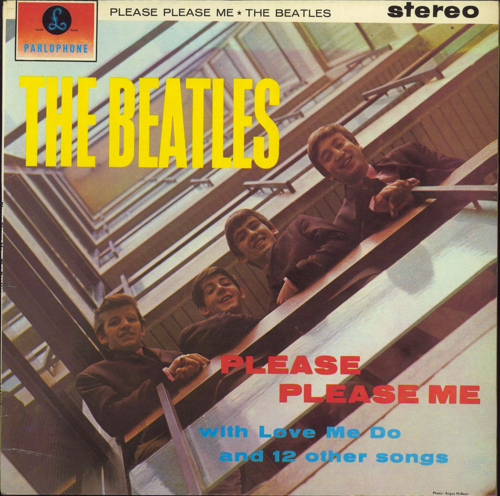 The Beatles Please Please Me New Zealand vinyl LP album (LP record) PCS3042