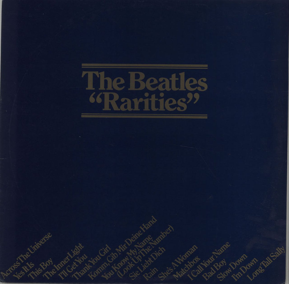 The Beatles Rarites Australian Promo vinyl LP album (LP record) PSLP.261