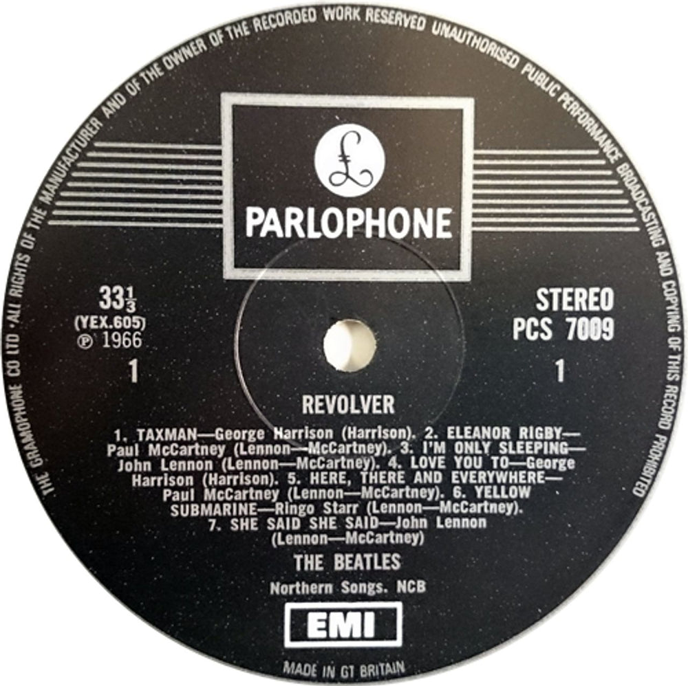 The Beatles Revolver - 1 Box - EX UK vinyl LP album (LP record) BTLLPRE327166