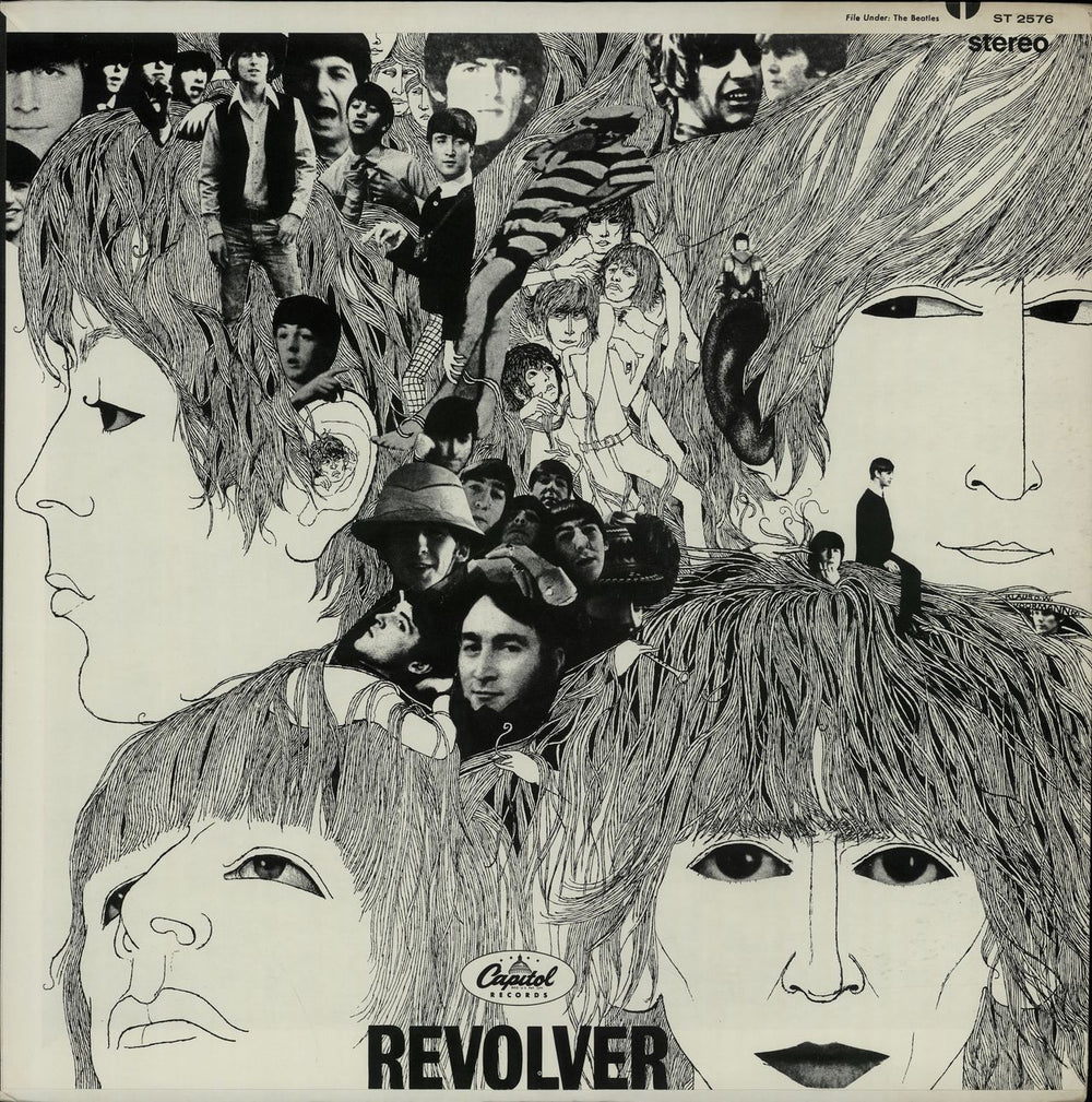 The Beatles Revolver - 1st - EX US vinyl LP album (LP record) ST2576