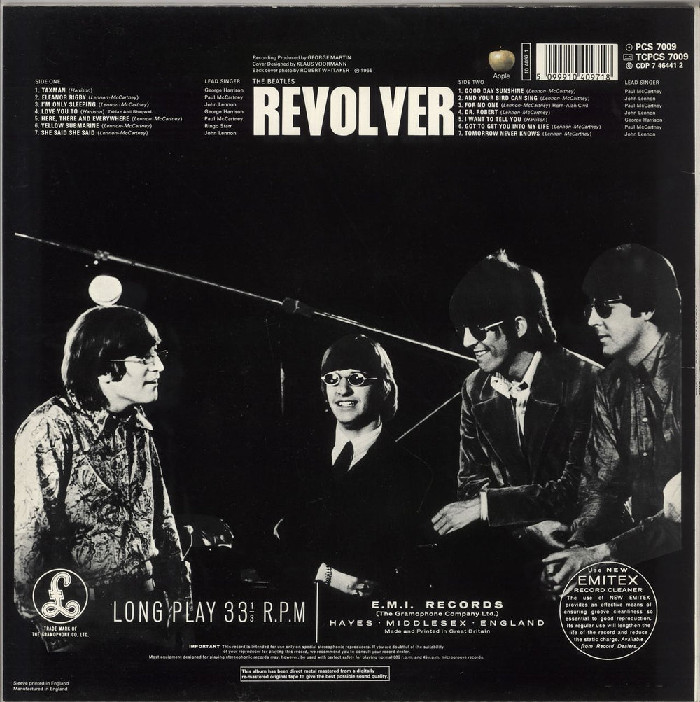 The Beatles Revolver - DMM - EX UK vinyl LP album (LP record) 5099910409718