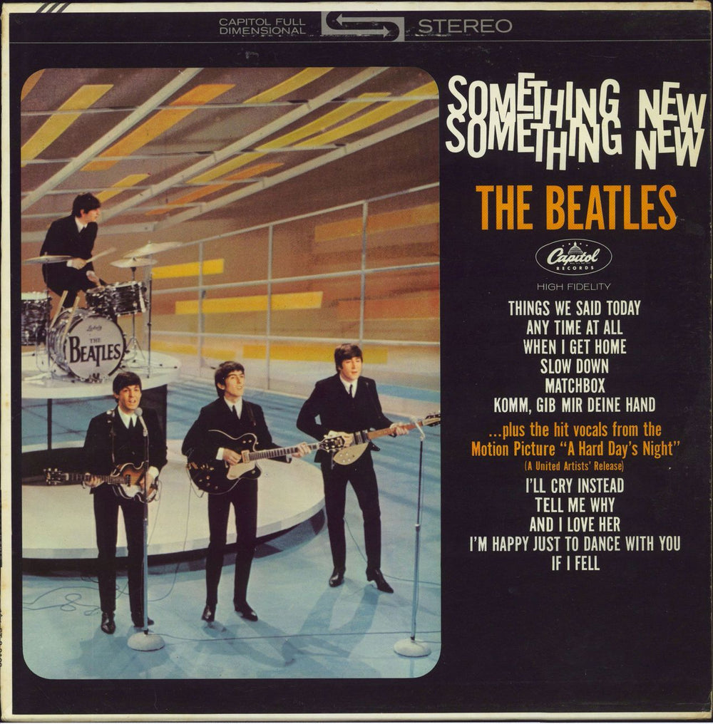 The Beatles Something New - Club Edition US vinyl LP album (LP record) ST8-2108