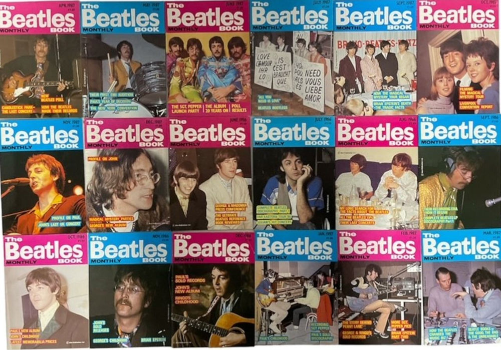 The Beatles The Beatles Book - 2nd - 54 Issues UK magazine BTLMATH808919