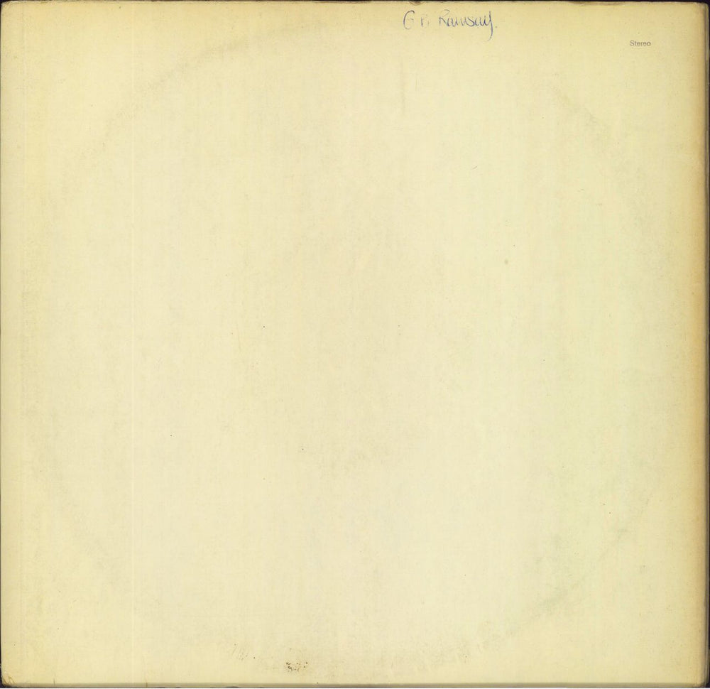 The Beatles The Beatles [White Album] - 1st - wos - G+ UK 2-LP vinyl record set (Double LP Album)