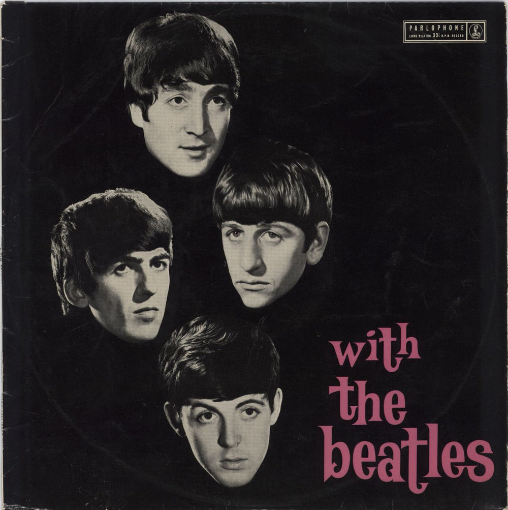 The Beatles With The Beatles - 1st - VG Australian vinyl LP album (LP record) PCSO3045