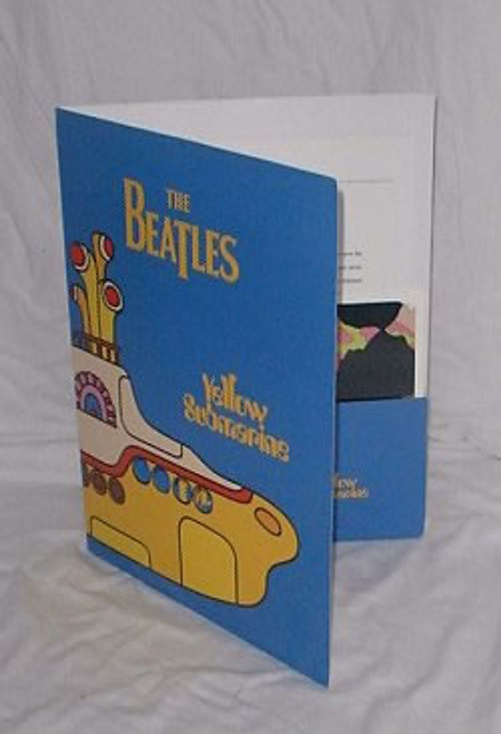 The Beatles Yellow Submarine US Promo media press pack PRESS FOLDER