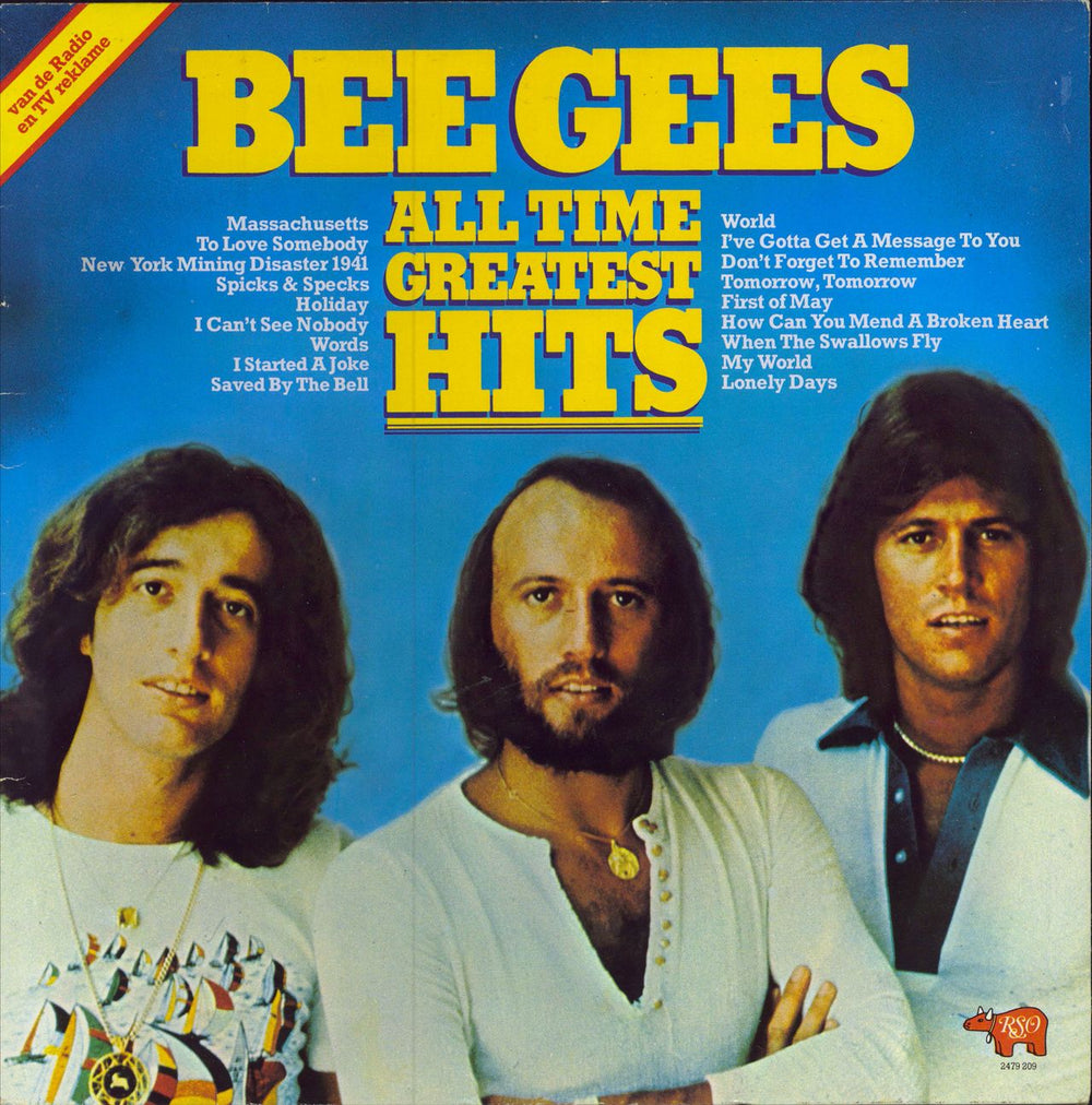 The Bee Gees All Time Greatest Hits Dutch vinyl LP album (LP record) 3215027