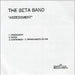 The Beta Band Assessment UK Promo CD-R acetate CD-R ACETATE