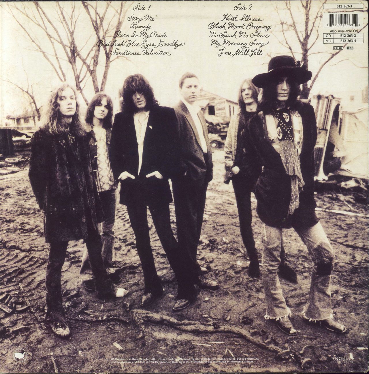 The Black Crowes The Southern Harmony And Musical Companion - EX