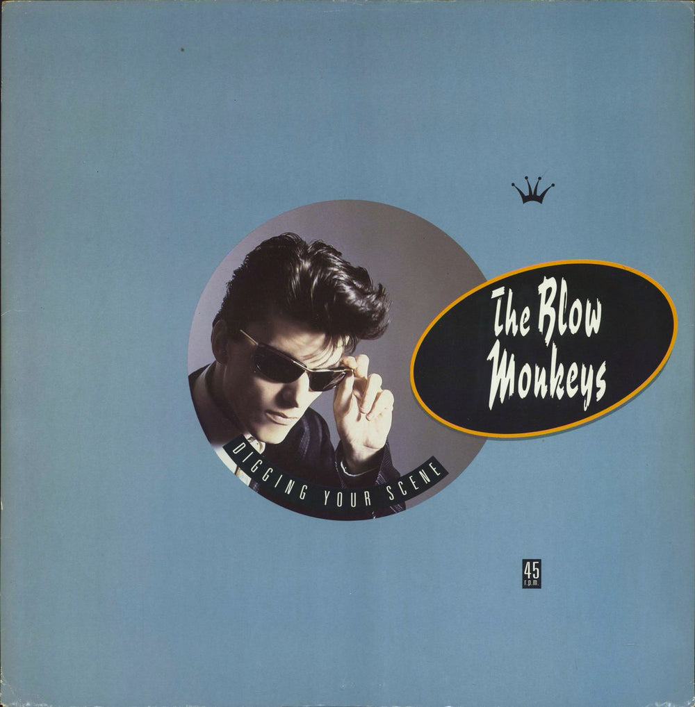 The Blow Monkeys Digging Your Scene UK 12" vinyl single (12 inch record / Maxi-single) MONKT1