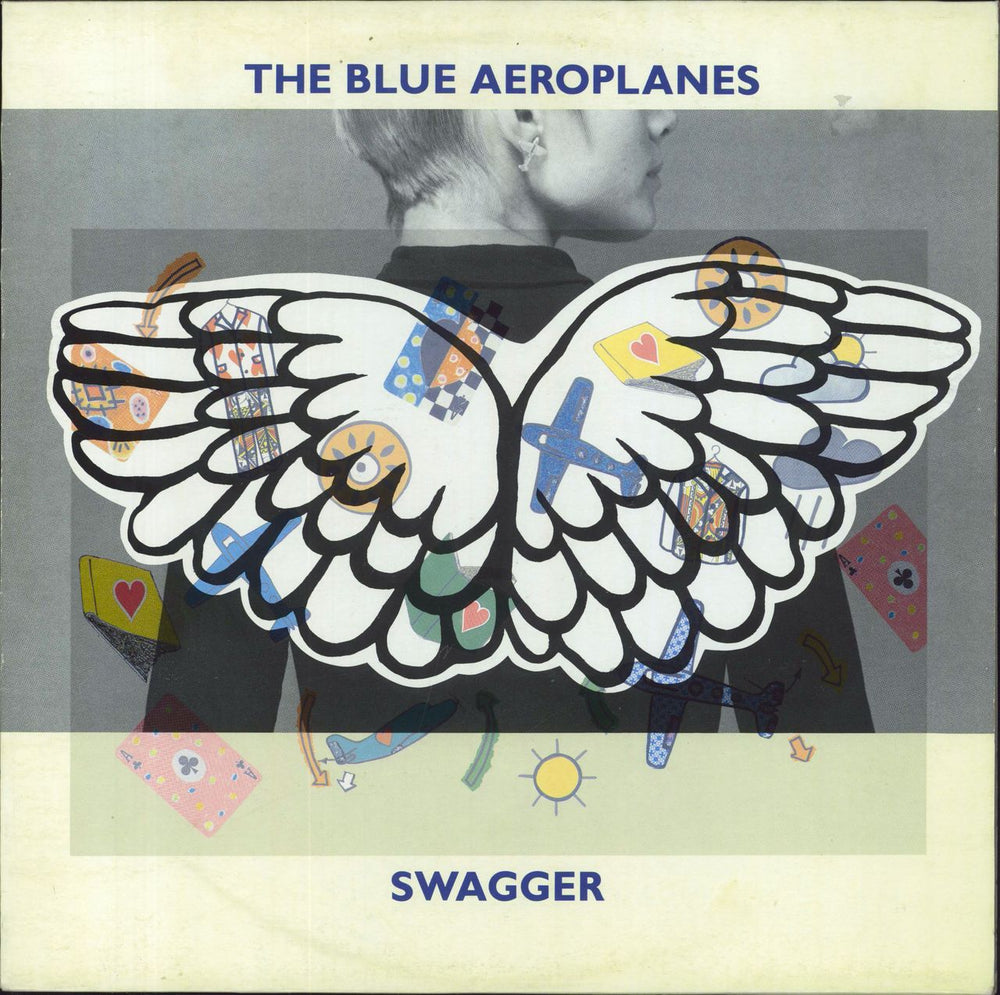 The Blue Aeroplanes Swagger - EX UK vinyl LP album (LP record) CHEN13