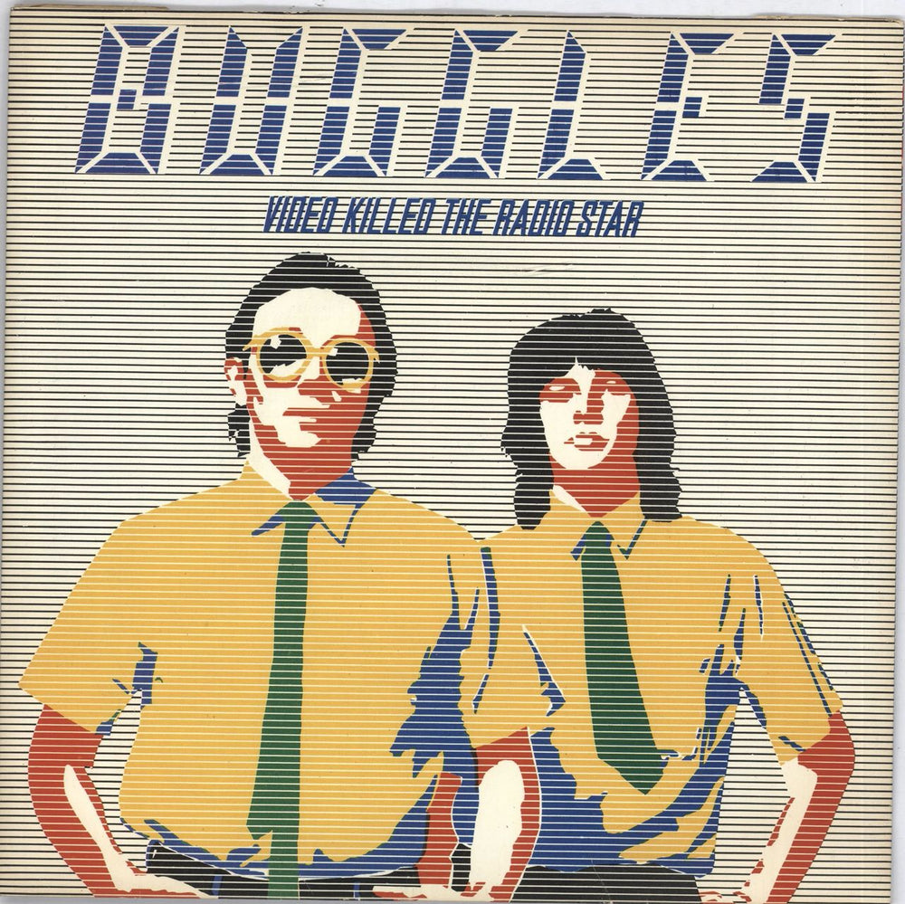 The Buggles Video Killed The Radio Star - P/S UK 7" vinyl single (7 inch record / 45) WIP6524