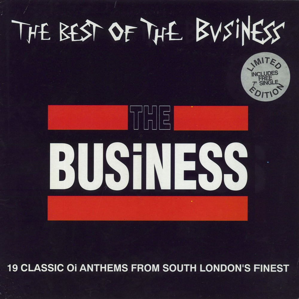 The Business The Best Of European vinyl LP album (LP record) DOJOLP124