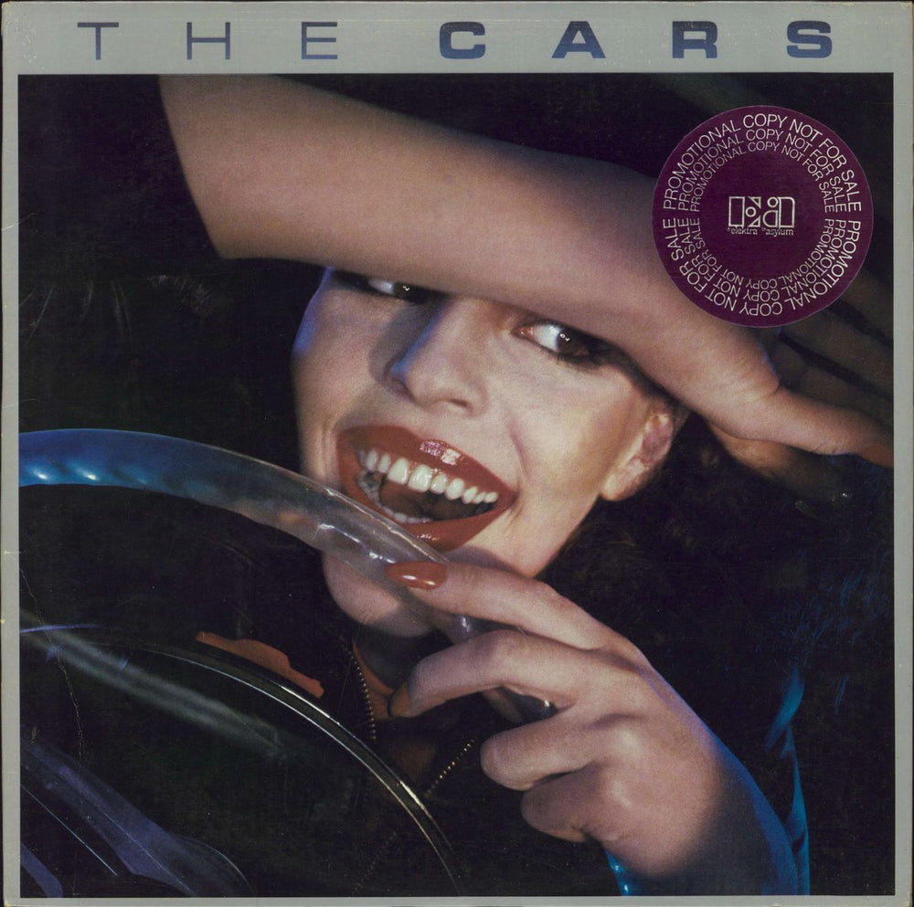 The Cars The Cars US Promo vinyl LP album (LP record) 6E-135