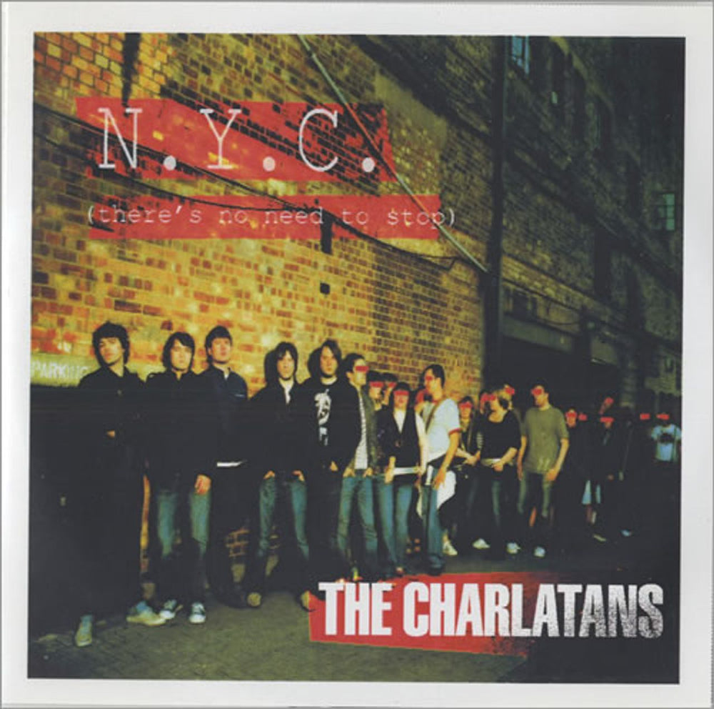 The Charlatans (UK) NYC (There's No Need To Stop) UK Promo CD-R acetate CD-R ACETATE