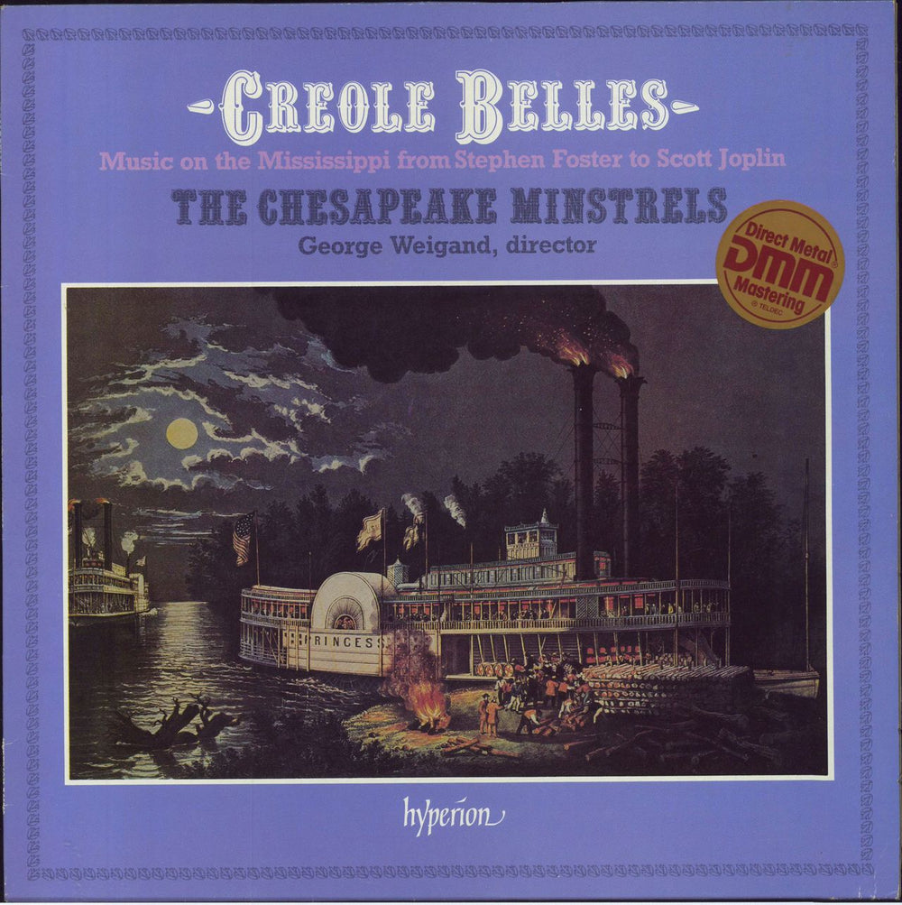 The Chesapeake Minstrels Creole Belles UK vinyl LP album (LP record) A66069