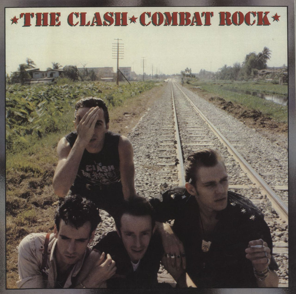 The Clash Combat Rock - 180gm UK vinyl LP album (LP record) 88985391771