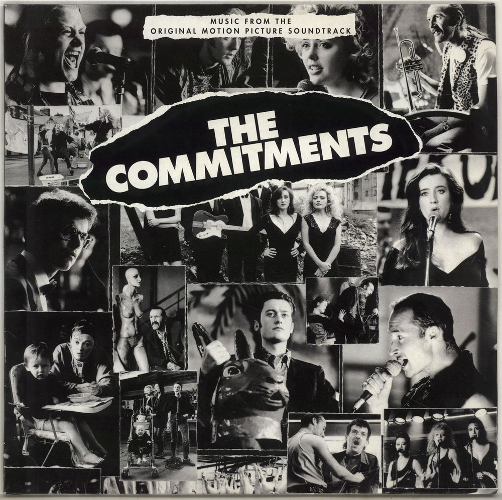 The Commitments The Commitments German vinyl LP album (LP record) MCA10286