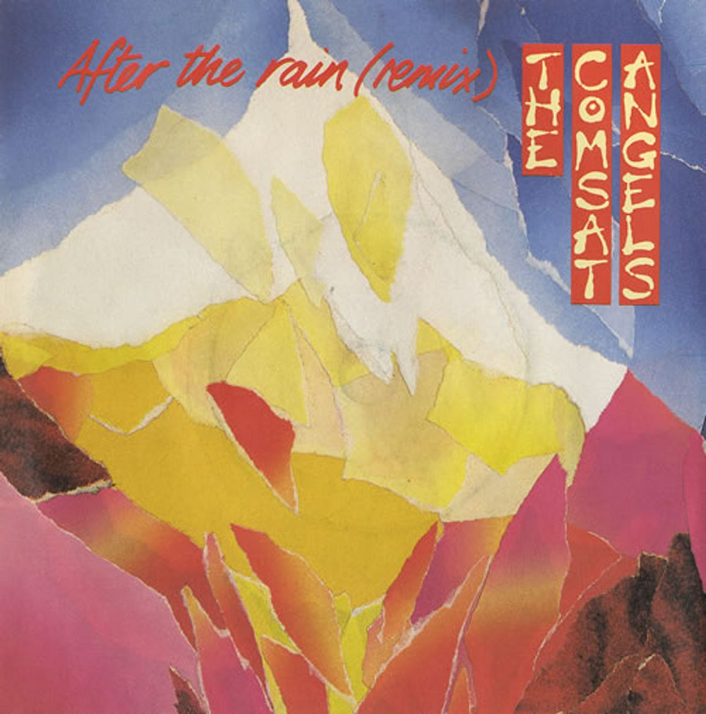 The Comsat Angels After The Rain - Remix UK 7" vinyl single (7 inch record / 45) POSP513