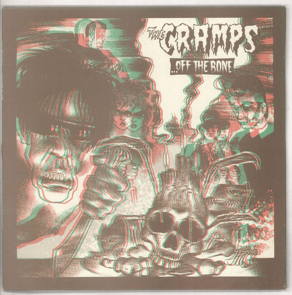 The Cramps Off The Bone + Glasses - EX UK vinyl LP album (LP record) ILP012