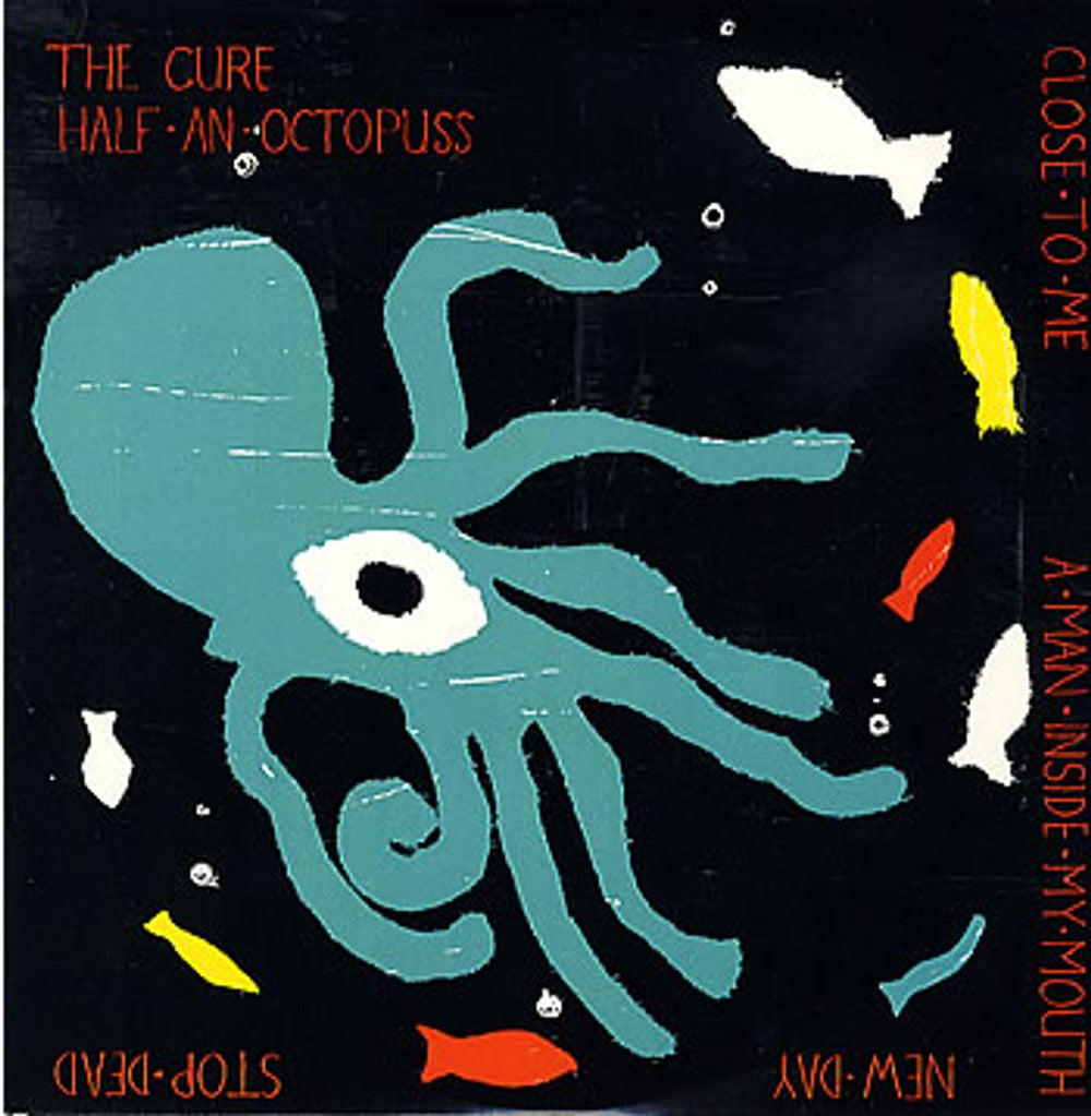 The Cure Half An Octopuss EP UK 10" vinyl single (10 inch record) FICST23