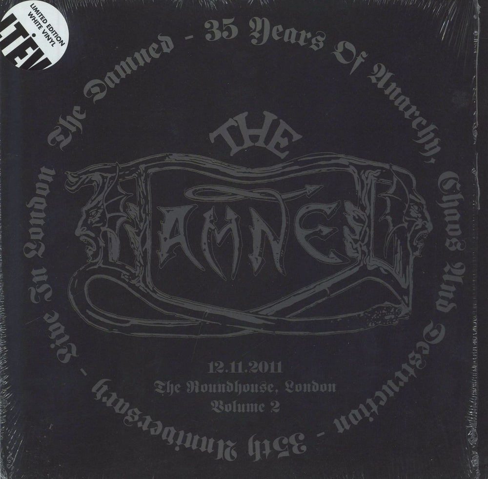 The Damned 35 Years Of Anarchy, Chaos And Destruction: 35th Anniversary - Live In London Vols 1, 2 & 3 UK 3-LP vinyl record set (Triple LP Album)