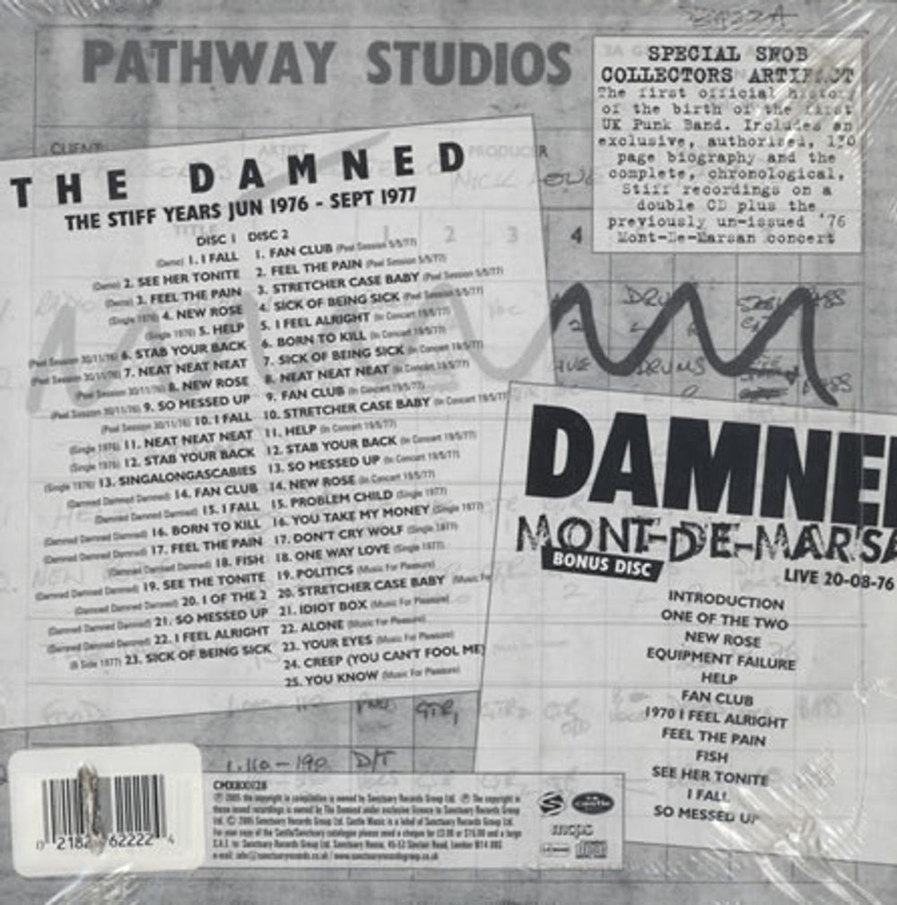 The Damned Play It At Your Sister - Sealed UK 3-CD album set (Triple CD) DAM3CPL337483