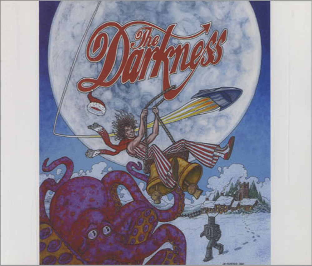 The Darkness Christmas Time (Don't Let The Bells End) UK Promo CD single (CD5 / 5") PR04427