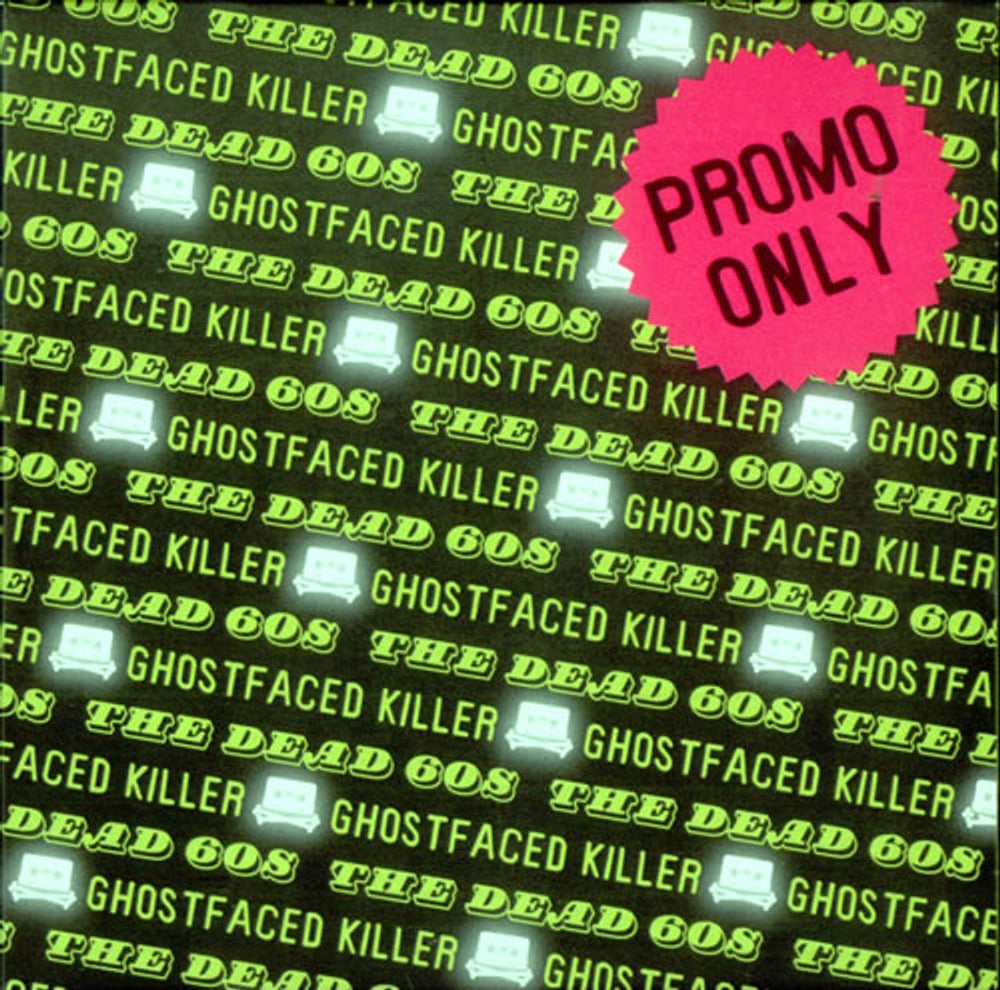 The Dead 60's Ghostfaced Killer UK Promo CD single (CD5 / 5") DLTCDP042