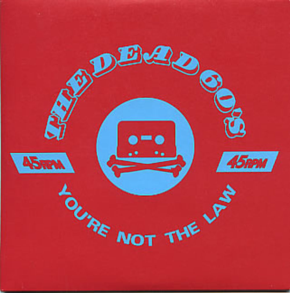 The Dead 60's You're Not The Law UK Promo CD single (CD5 / 5") DLTCDP021