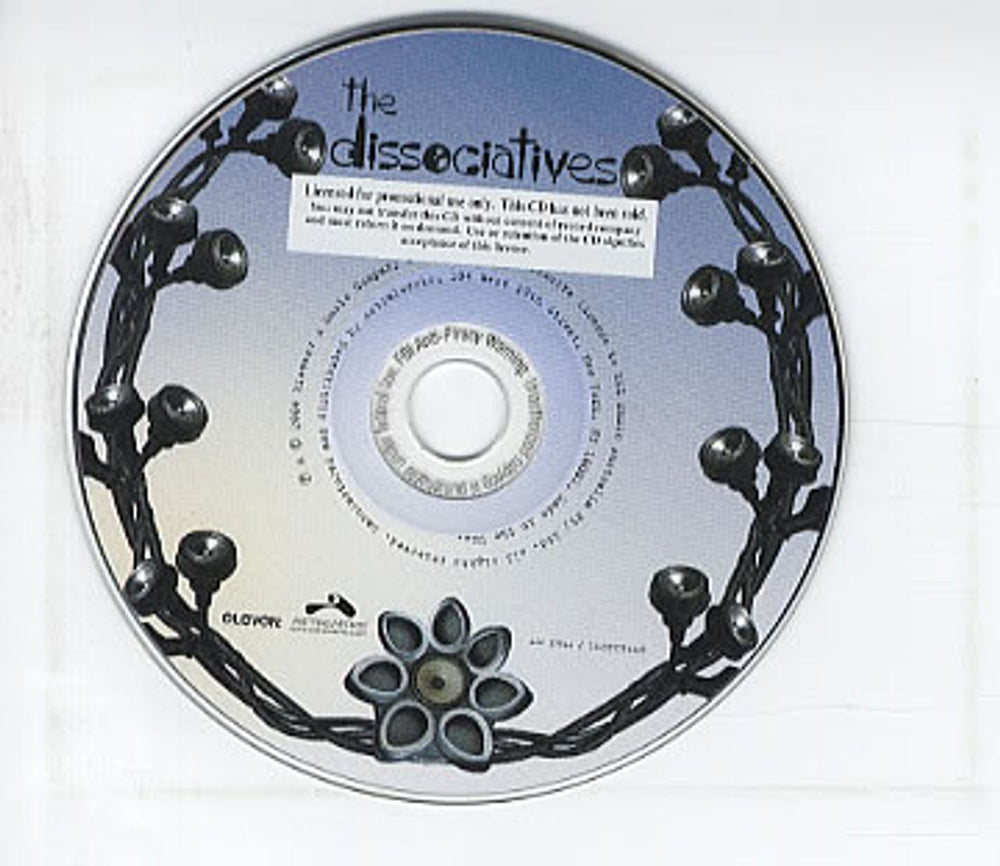 The Dissociatives The Dissociatives US Promo CD album (CDLP) DI1CDTH321828