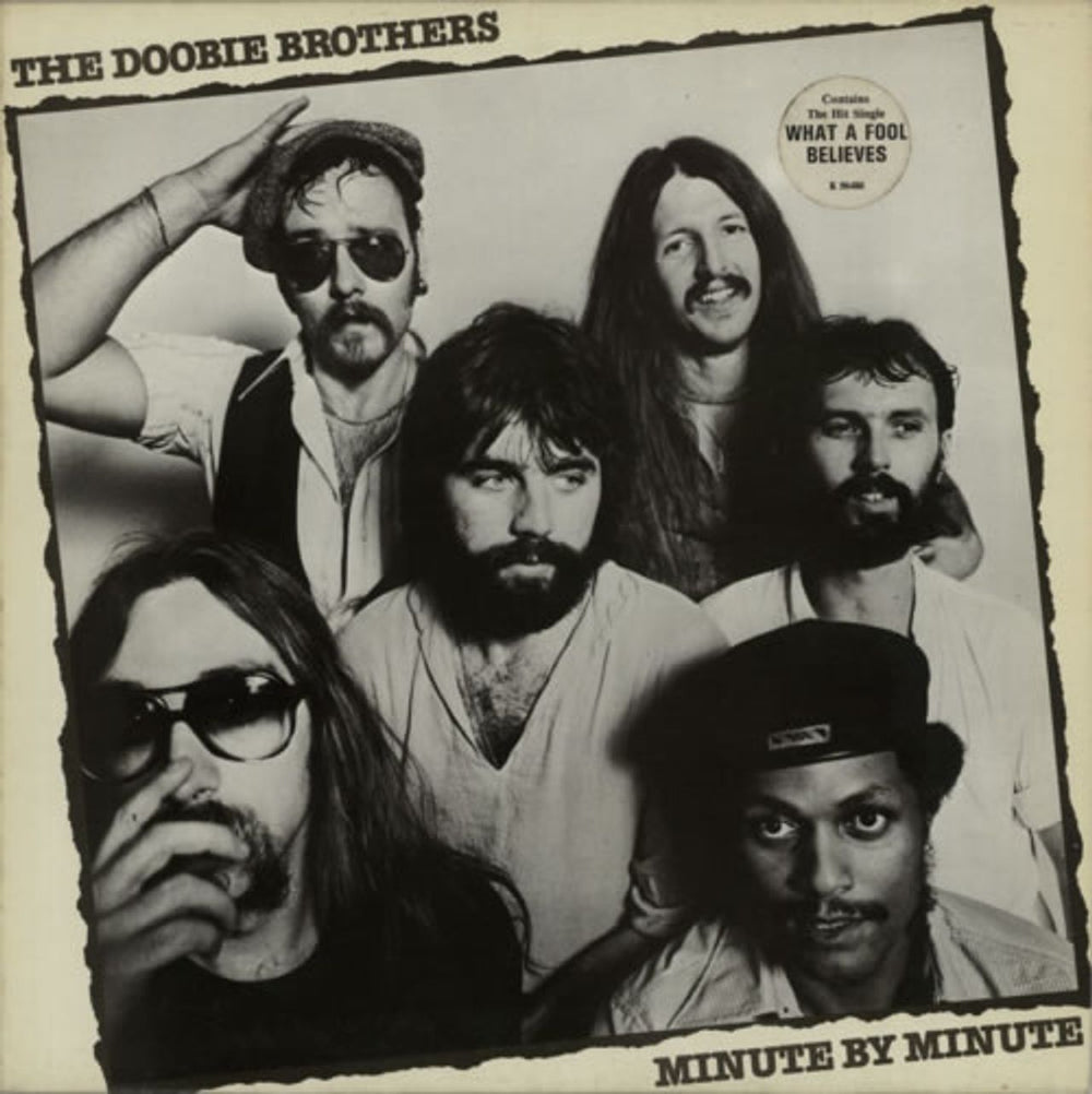 The Doobie Brothers Minute By Minute - stickered p/s UK vinyl LP album (LP record) K56486