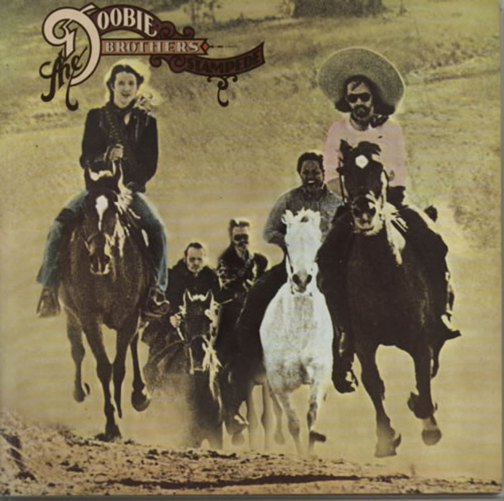 The Doobie Brothers Stampede UK vinyl LP album (LP record) K56094