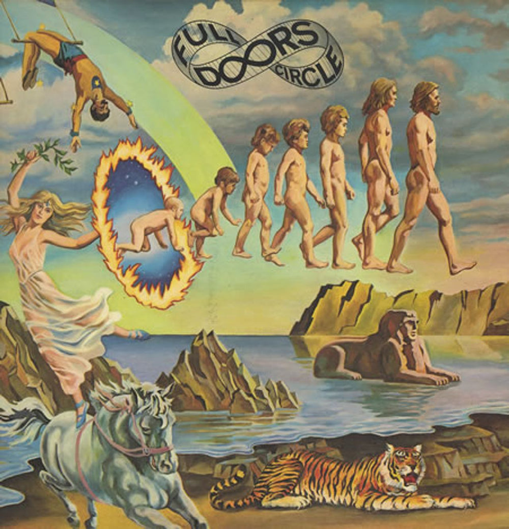 The Doors Full Circle French vinyl LP album (LP record) 42116