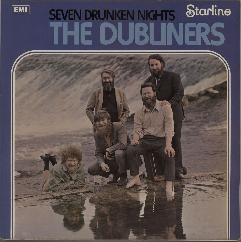 The Dubliners Seven Drunken Nights UK vinyl LP album (LP record) SRS5059