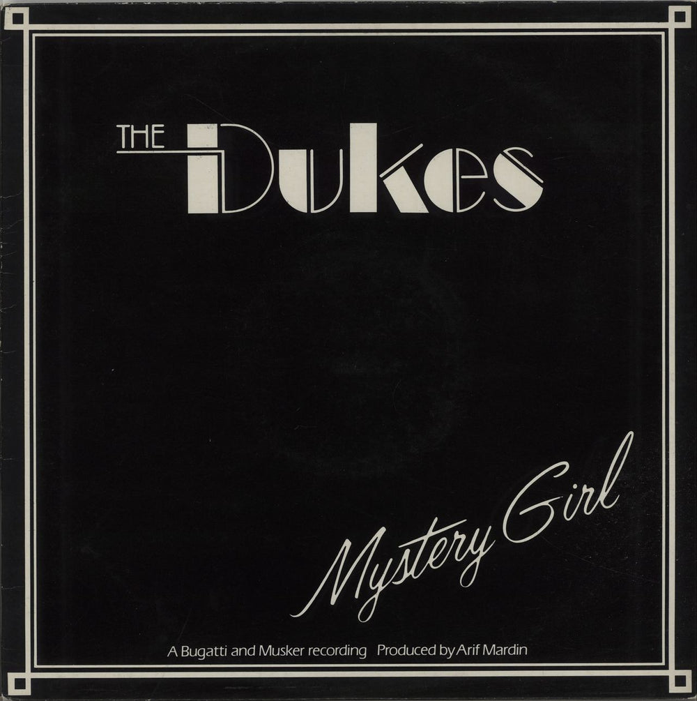 The Dukes Mystery Girl UK 12" vinyl single (12 inch record / Maxi-single) K18867(T)