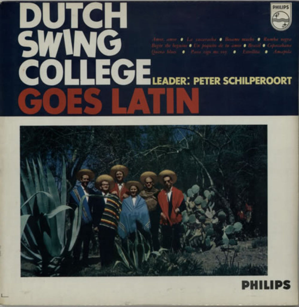 The Dutch Swing College Band Goes Latin UK vinyl LP album (LP record) BL7585