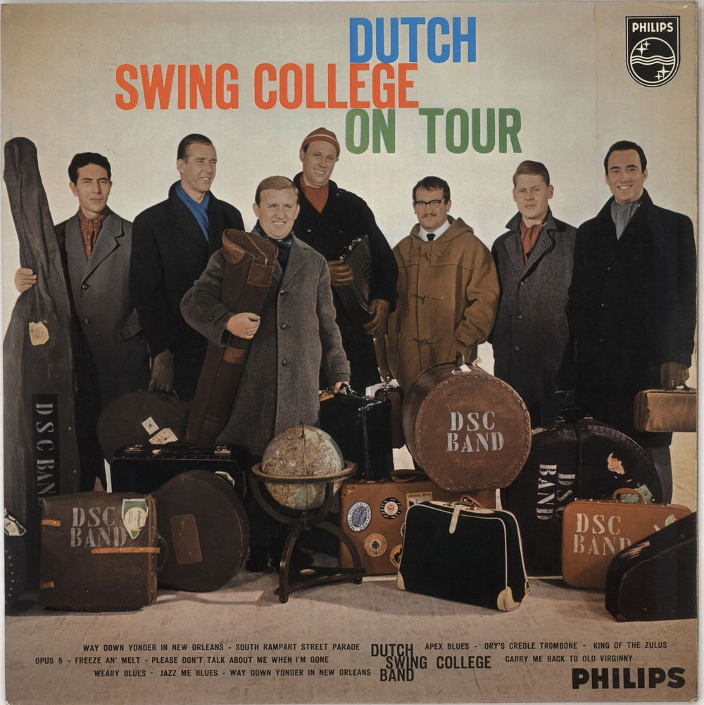 The Dutch Swing College Band On Tour Dutch vinyl LP album (LP record) BBL7436