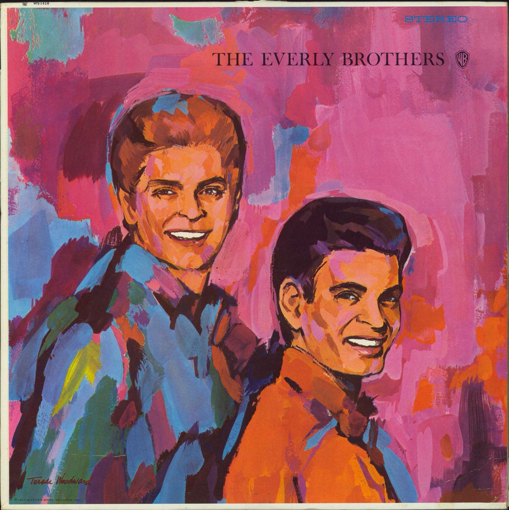 The Everly Brothers Both Sides Of An Evening US vinyl LP album (LP record) WS1418