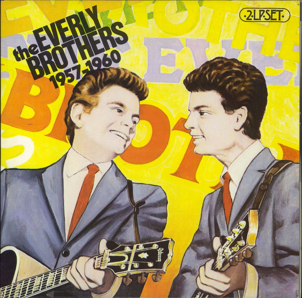 The Everly Brothers The Everly Brothers 1957-1960 Dutch 2-LP vinyl record set (Double LP Album) 5C138-60640