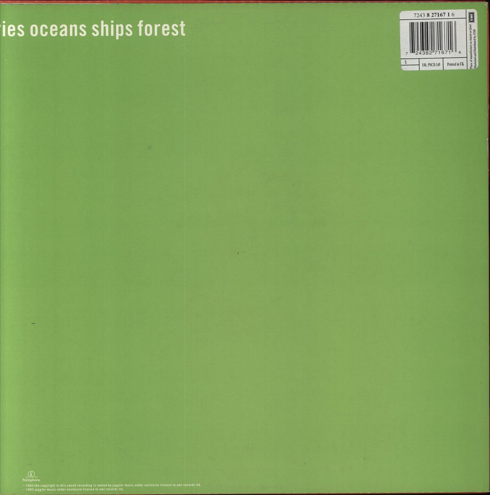 The Fireman Strawberries Oceans Ships Forests - Red & Green Sleeve UK 2-LP vinyl record set (Double LP Album) 724382716716