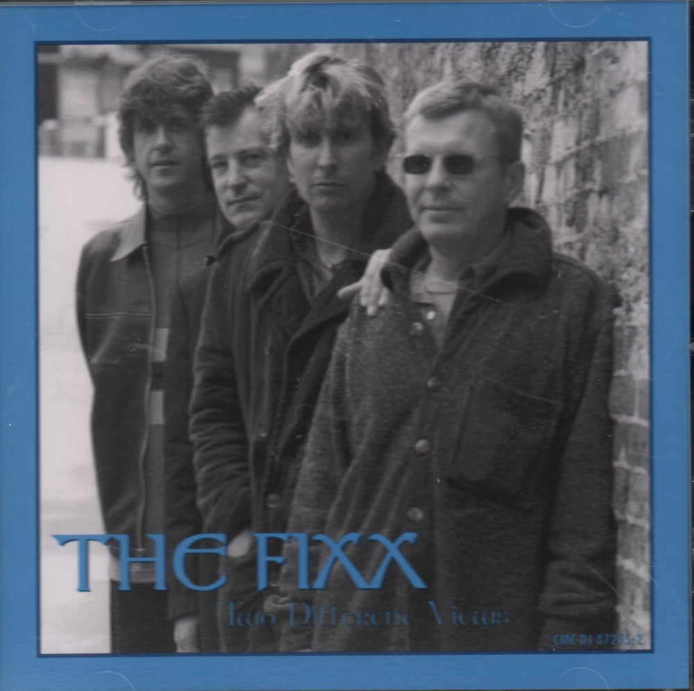 The Fixx Two Different Views US Promo CD single (CD5 / 5") CMCDJ87255-2