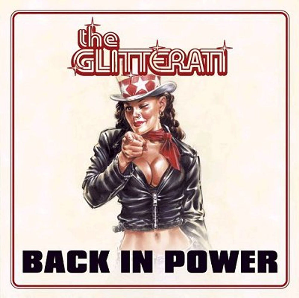 The Glitterati Back In Power UK CD single (CD5 / 5") ATUK015CD