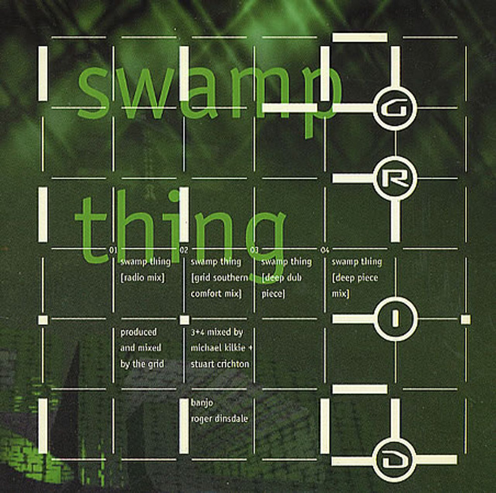 The Grid Swamp Thing UK CD single (CD5 / 5") 74321205842