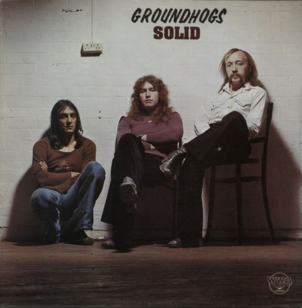 The Groundhogs Solid UK vinyl LP album (LP record) WWA004