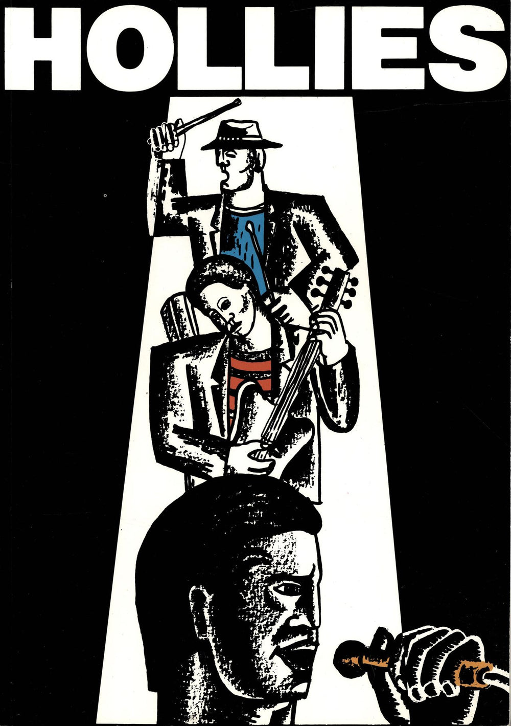 The Hollies 1990 Tour Programme + Ticket Stub & flyer UK tour programme TOUR PROGRAMME