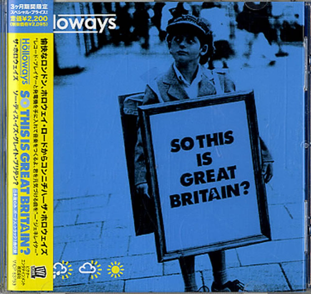 The Holloways So This Is Great Britain? Japanese Promo CD album (CDLP) VICP-63953