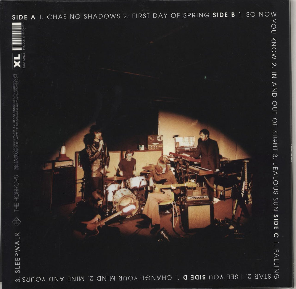 The Horrors Luminous - Autographed UK 2-LP vinyl record set (Double LP Album) 634904064013