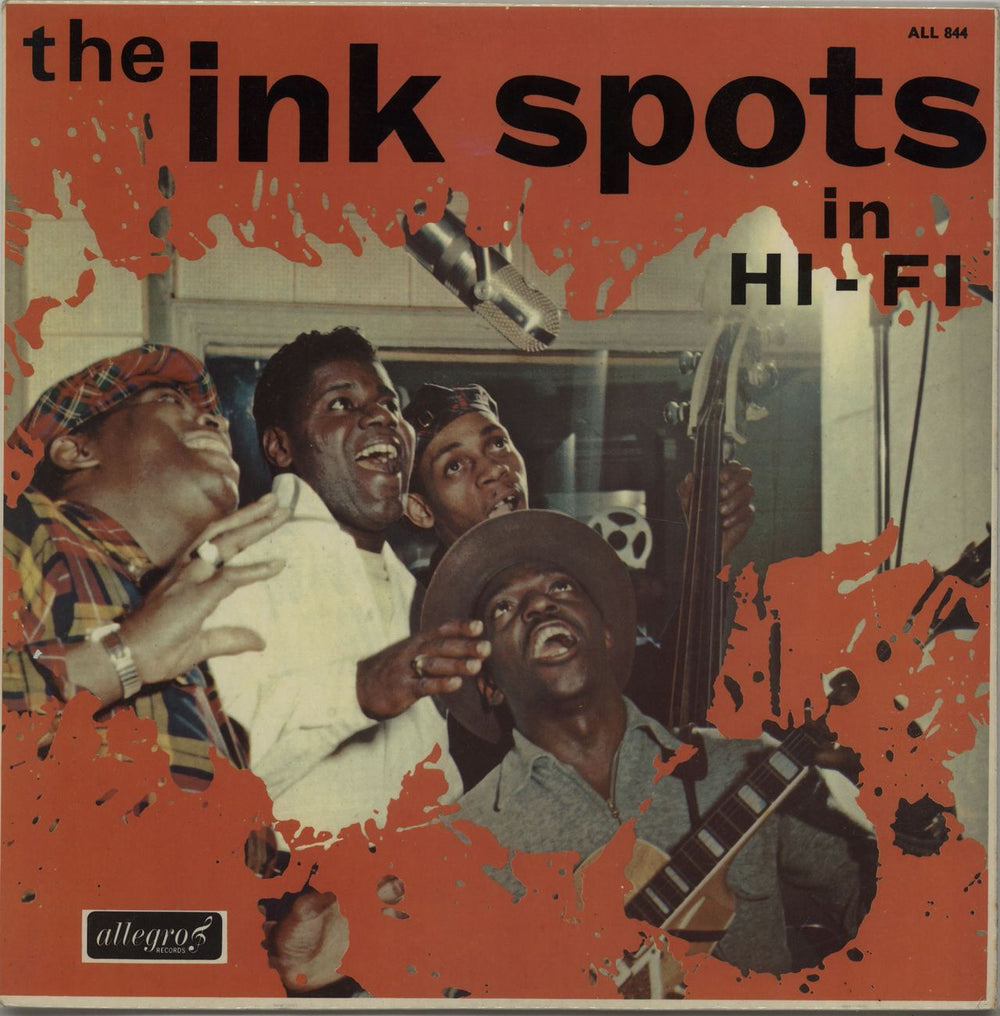 The Ink Spots The Ink Spots In Hi-Fi UK vinyl LP album (LP record) ALL844